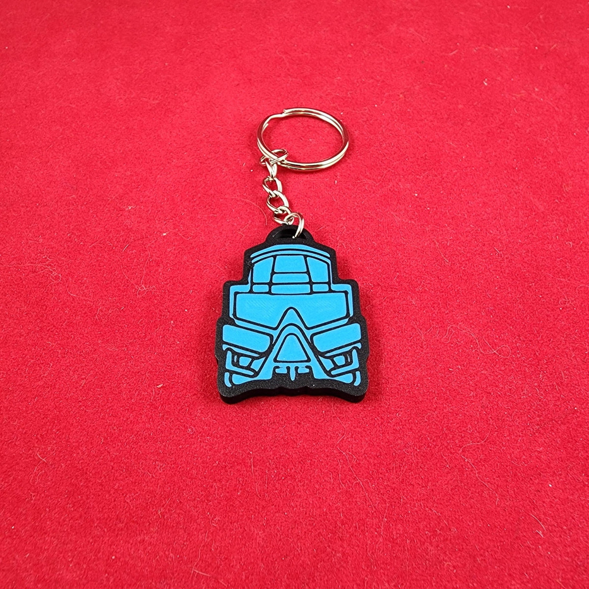 Durable Bio mask Keychains Set of 6