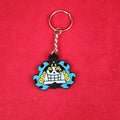 Durable Jinbe Straw Hat Crew Jolly Roger Keychain