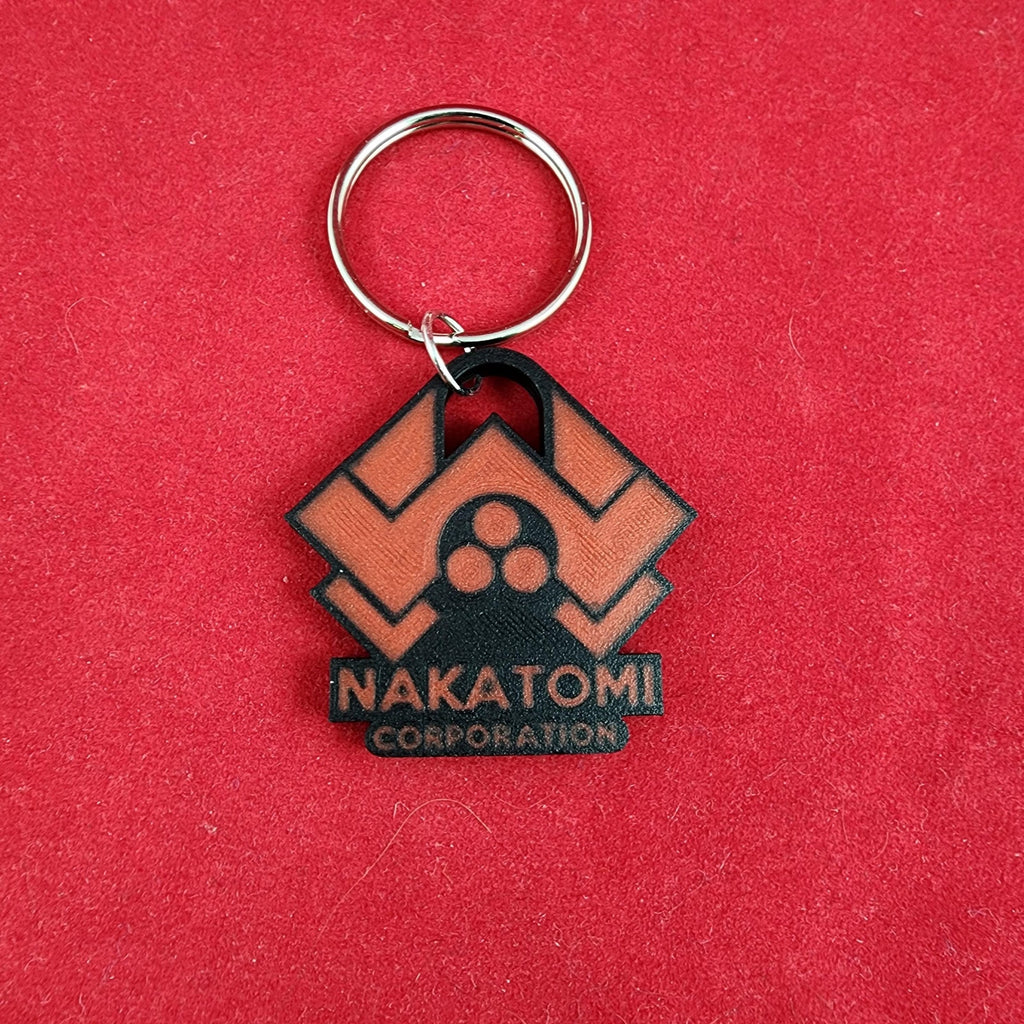 Durable Sci-fi Corporation Swag Keychains Set of 5