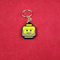 Durable Classic King Face Keychain