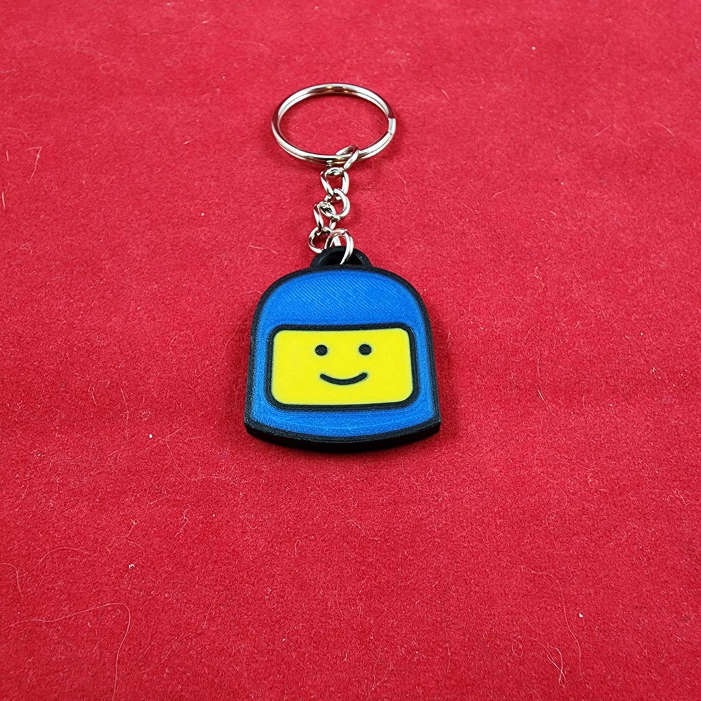 Durable Classic Space Face Keychain Set of 6