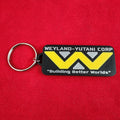 Durable Sci-fi Corporation Wayland-Yutani Corp Swag Keychain