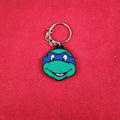 Durable Leonardo Ninja Turtle keychain